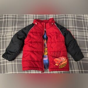 Disney Pixar cars winter coat. Size 18 months